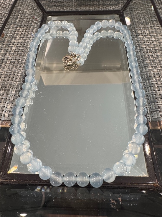Jewelry - Light Blue Beaded Necklace